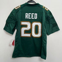 Ed Reed YOUTH KIDS Miami Hurricanes Official NCAA Adidas Jersey Green
