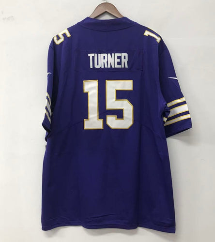 Dallas Turner Minnesota Vikings Official NFL Jersey Nike purple