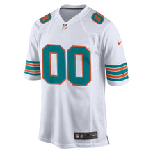 Any name & Number Miami Dolphins Official NFL Nike jersey alternate White