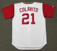 Rocky Colavito Cleveland Indians Official MLB Majestic Jersey