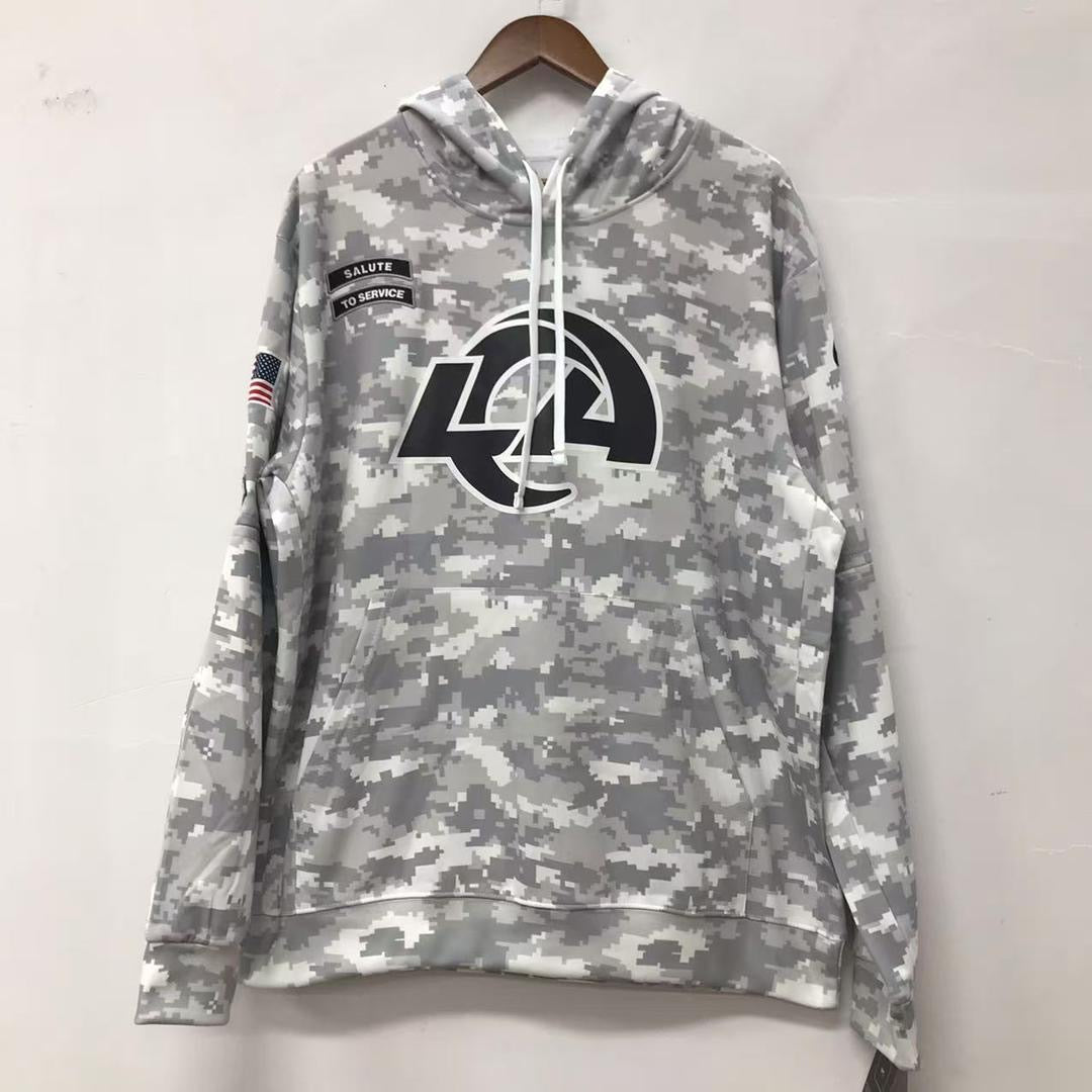 los angeles rams salute to service hoodie
