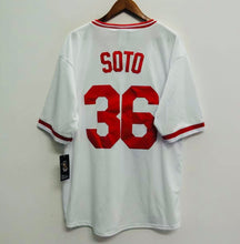 Mario Soto Cincinnati Reds Official MLB Majestic Jersey