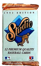 1992 Studio baseball wax box 36 packs