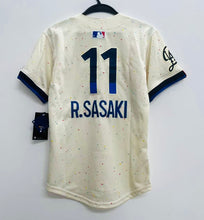 Roki Sasaki YOUTH Los Angeles Dodgers Official MLB Nike City Connect Limited Jersey