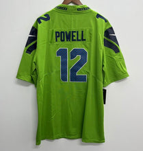 Any name & Number Seattle Seahawks Neon Green NFL Nike jersey