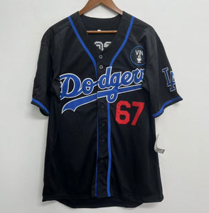 Vin Scully Los Angeles Dodgers Jersey Mitchell & Ness black