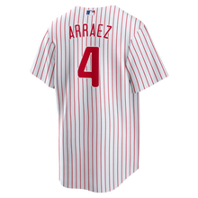 Luis Arraez Philadelphia Phillies Official MLB Nike Jersey White Pinstripes