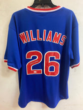 Billy Williams autographed Chicago Cubs custom jersey JSA Witnessed COA (Copy)