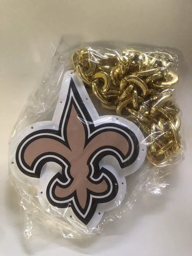 New Orleans Saints 3D foam Fan Chain