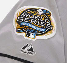 Josh Beckett Florida Marlins 2003 World Series Official MLB Majestic Jersey gray