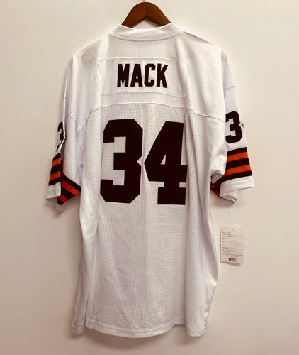 Kevin Mack Cleveland Browns Official NFL Mitchell & Ness Jersey white