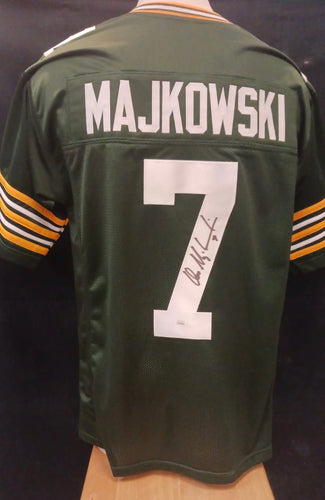 Don Majkowski Green Bay Packers autographed jersey JSA Witnessed COA