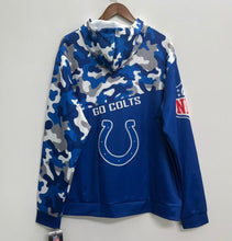 Indianapolis Colts color camouflage light weight hoodie