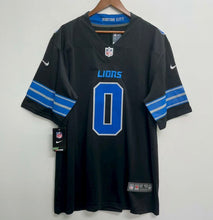 Jahmyr Gibbs Detroit Lions Official NFL Nike Jersey black 2025