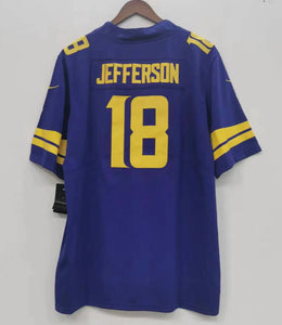 Justin Jefferson Minnesota Vikings Color Rush Jersey Nike