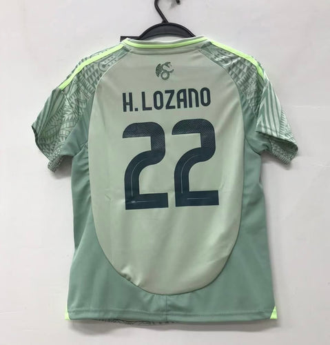 Hirving Lozano Mexico National Team adidas Youth 2025 Home Replica Jersey - Green