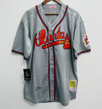 Javier Lopez Atlanta Braves 1995 Mitchell & Ness gray