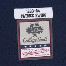 Patrick Ewing Georgetown Hoyas Official NCAA Mitchell & Ness jersey blue