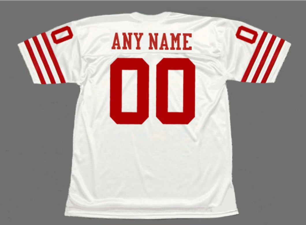 Any name & Number San Francisco 49ers NFL Mitchell & Ness Jersey white