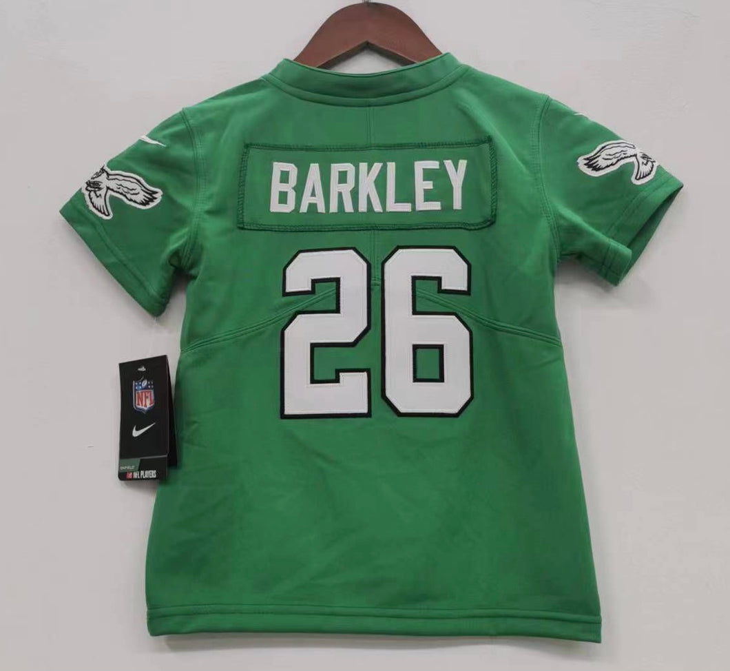 Saquon Barkley Philadelphia Eagles Baby Toddler jersey b/t