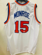 Earl Monroe New York Knicks autographed jersey JSA Witnessed COA