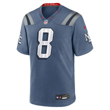 Stefon Diggs New England Patriots Official NFL Nike Rivalries Blue Storm Jersey