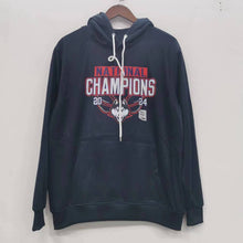 UCONN University of Connecticut 2024 Championship hoodie blue