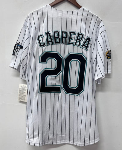Miguel Cabrera Florida Marlins Official MLB Jersey Mitchell & Ness