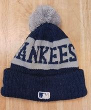 New York Yankees MLB New Era winter knit Hat with Pom Pom