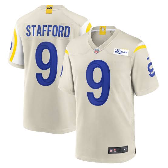 Matthew Stafford 9 - Los Angeles Rams Jersey Active T-Shirt for Sale by  sgkrishna