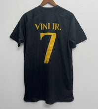 Vini Jr. Real Madrid 3rd alternate Soccer Futbol Jersey YOUTH KIDS sizes