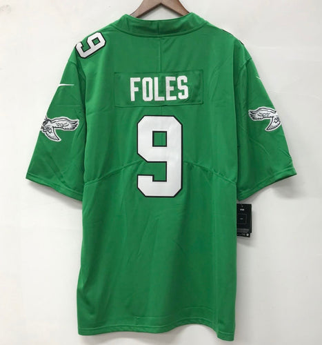 Nick Foles Philadelphia Eagles NFL Nike Jersey Kelly green