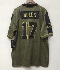 Josh Allen Buffalo Bills military salute to service Jersey Nike