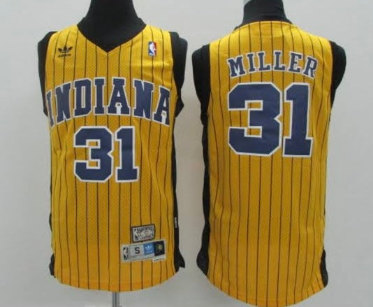 Reggie Miller Indiana Pacers Official NBA Adidas Jersey Blue