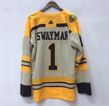Jeremy Swayman Boston Bruins Official NHL Jersey Adidas