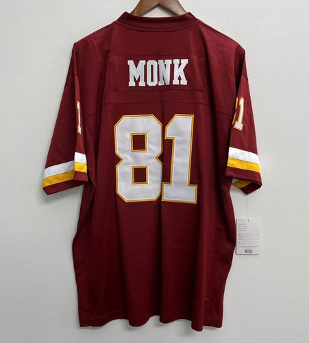 Art Monk Washington Redskins Commanders Official NFL Mitchell & Ness Jersey