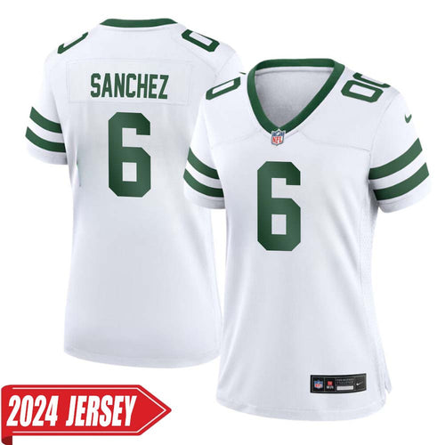 Mark Sanchez New York Jets Official NFL Nike Jersey white