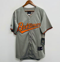 Brian Roberts Baltimore Orioles Official MLB Majestic Jersey gray