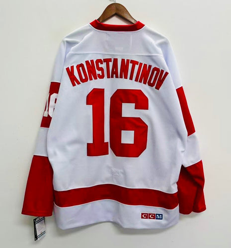Vladimir Konstantinov Detroit Red Wings Official NHL Jersey CCM White