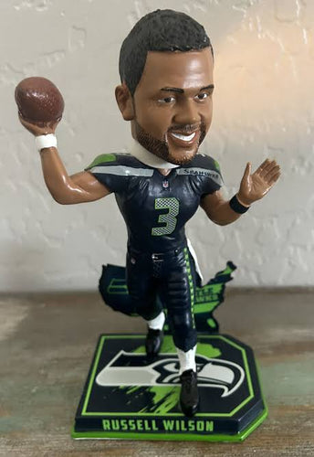 Russell Wilson Seattle Seahawks Bobblehead Forever Collectibles