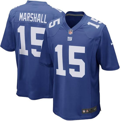 Brandon Marshall New York Giants Official NFL Nike Jersey blue