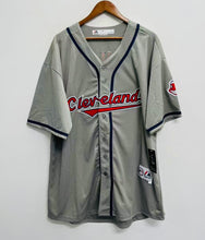 Manny Ramirez Cleveland Indians Official MLB Majestic Jersey gray