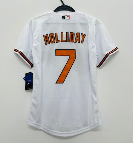Jackson Holliday YOUTH Baltimore Orioles Official MLB Nike jersey white