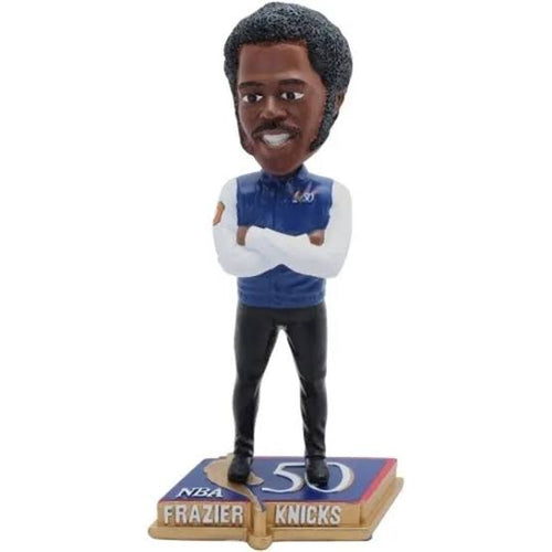 Walt Frazier New York Knicks 50 greatest players Bobblehead Forever Collectibles