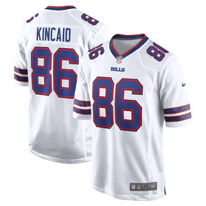 Dalton Kincaid YOUTH KIDS Buffalo Bills Official NFL Nike Jersey White