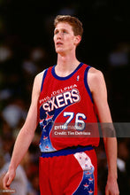 Shawn Bradley Philadelphia 76ers Official custom NBA Jersey
