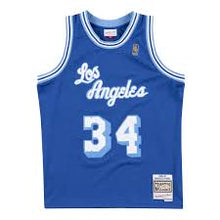 Shaquille O’Neal Los Angeles Lakers Official l NBA Mitchell & Ness Jersey Retro Blue