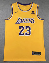 Lebron James Los Angeles Lakers Jersey yellow #23