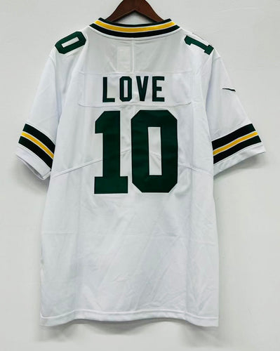 Jordan Love Green Bay Packers Official NFL Jersey White