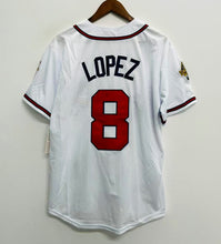 Javier Lopez Atlanta Braves 1995 Mitchell & Ness white